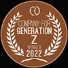 GenZ winner badge 1504